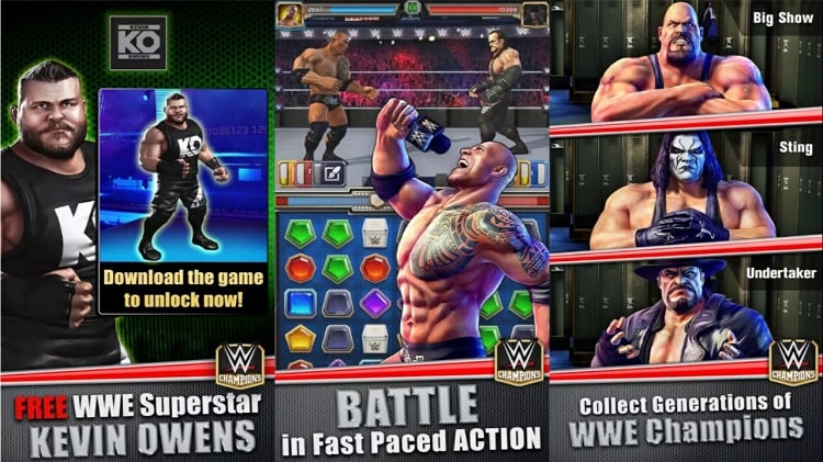 WWE Champions Free Puzzle RPG
