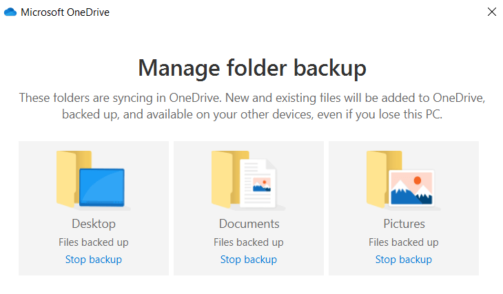 Recover files form Backup